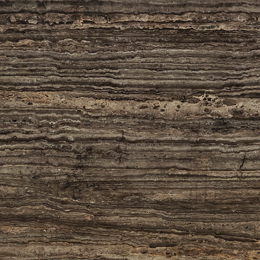 TITANIUM BROWN TRAVERTINO 